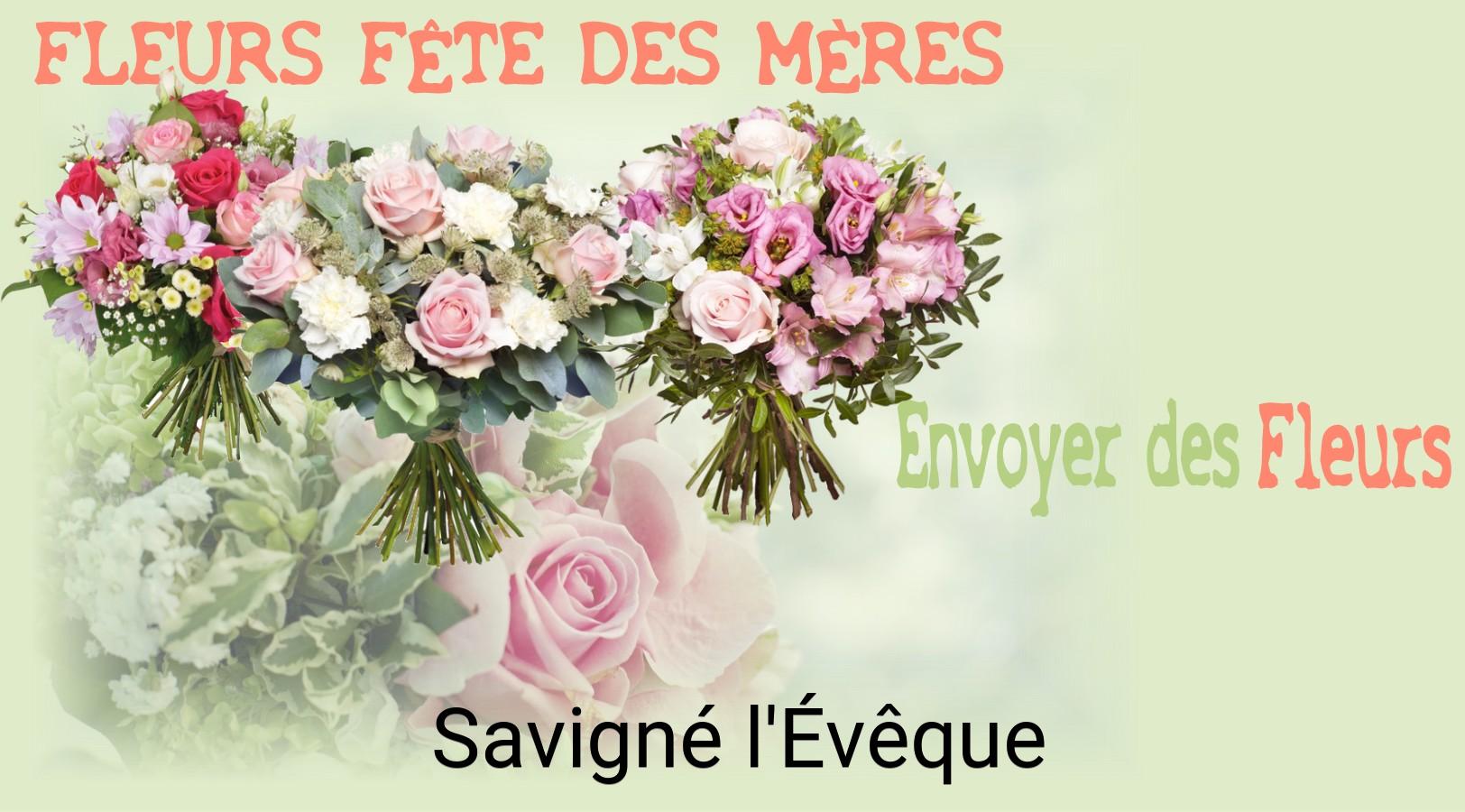Bouquet de Fête des Mères livré à Savigné-l'Évêque